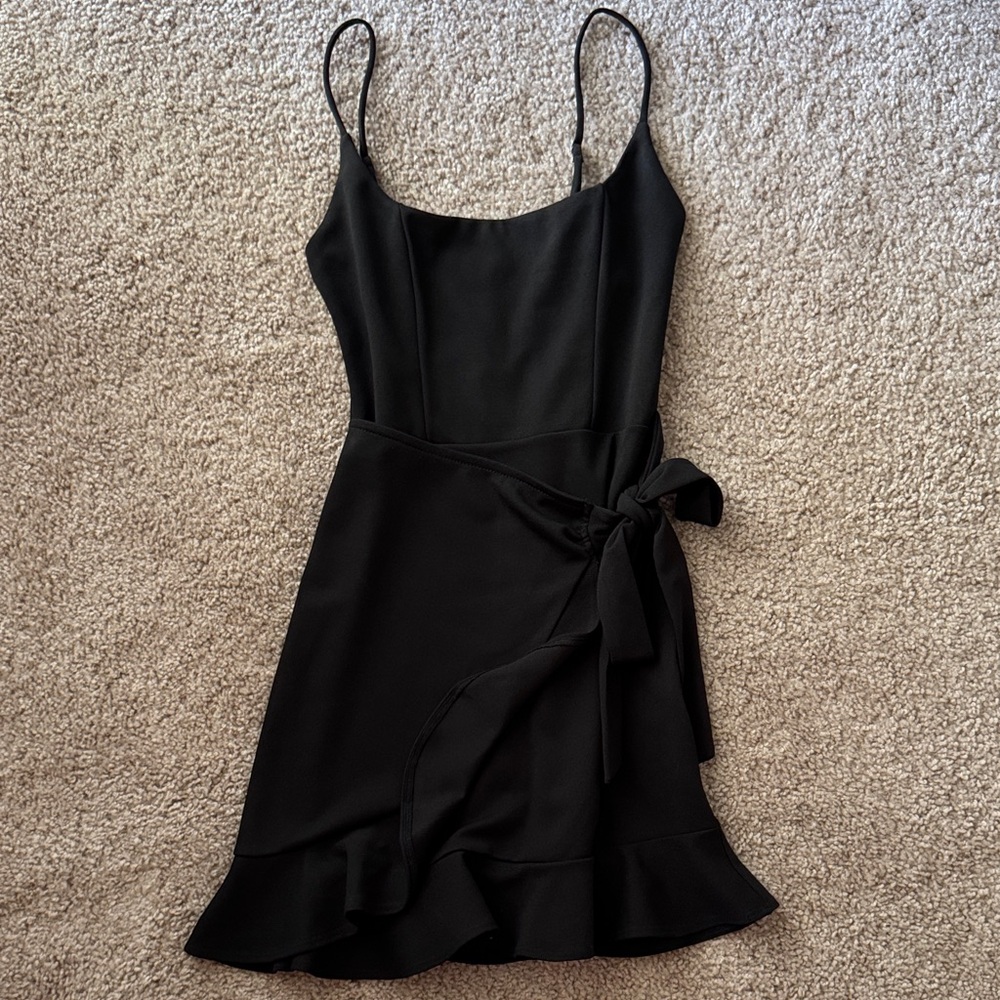 Lucy in the Sky Black Mini Dress